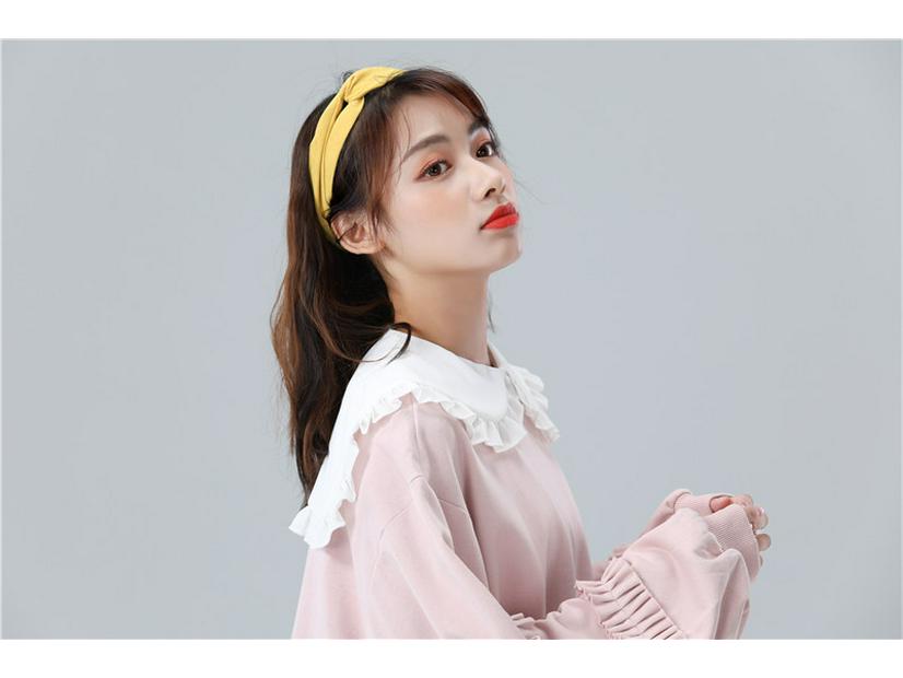 Słodki i Uroczy Ozdobny Kołnierzyk Lalki Damska Koszula