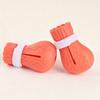 4PCS Adjustable Cat Claw Protector Anti-Scratch Pet Cat Shoes Cat Bath Wash Boots  Home Use