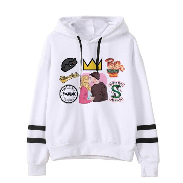 Side Serpents Riverdale Hoodie Uk Original Riverdale Serpent