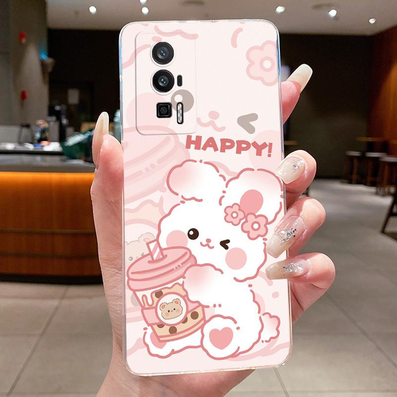 Casing For Xiaomi POCO F5 Pro 5G Phone Cover Aesthetic Luxury Cute Cool Boys Girls Soft TPU Transparent Silicone Cellphone Case