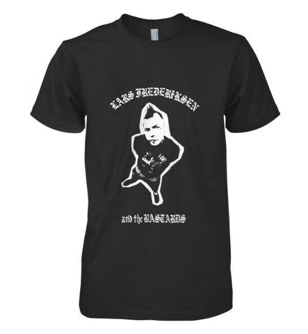 

Ларс Фредериксен и The Bastards Панк-рок группа Summer Top T-Shirt Мужчины Мягкие Повседневные Рубашки Топы Печатная футболка