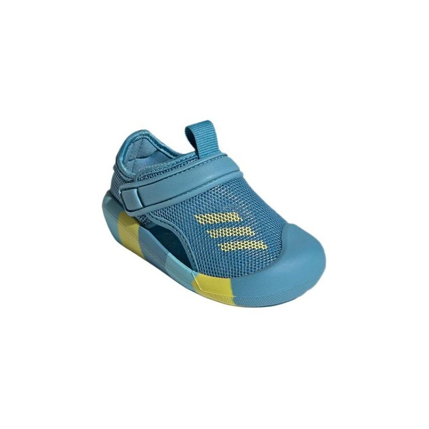 adidas Ct I Trendy Sports Sandals Baby Footwear Blue Yellow GX5113
