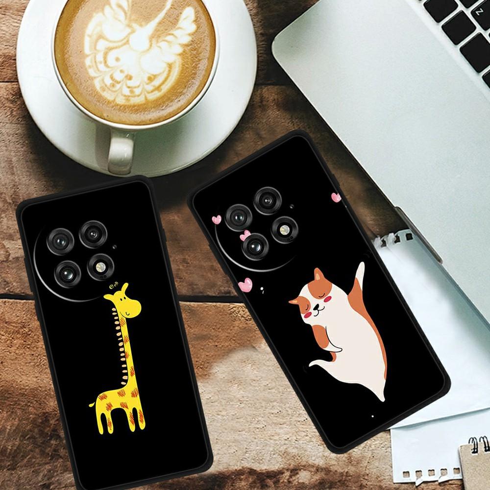 

For OnePlus 13 TPU Case Pattern Printed Anti Drop Phone Cover Plane and Heart