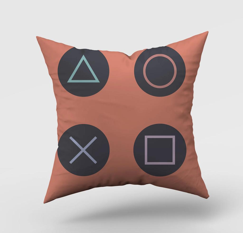 Home Decor Cushion Covers Video Game  Vintage Pillow  Sofa Bed Seat   Gaming Fan Cushions