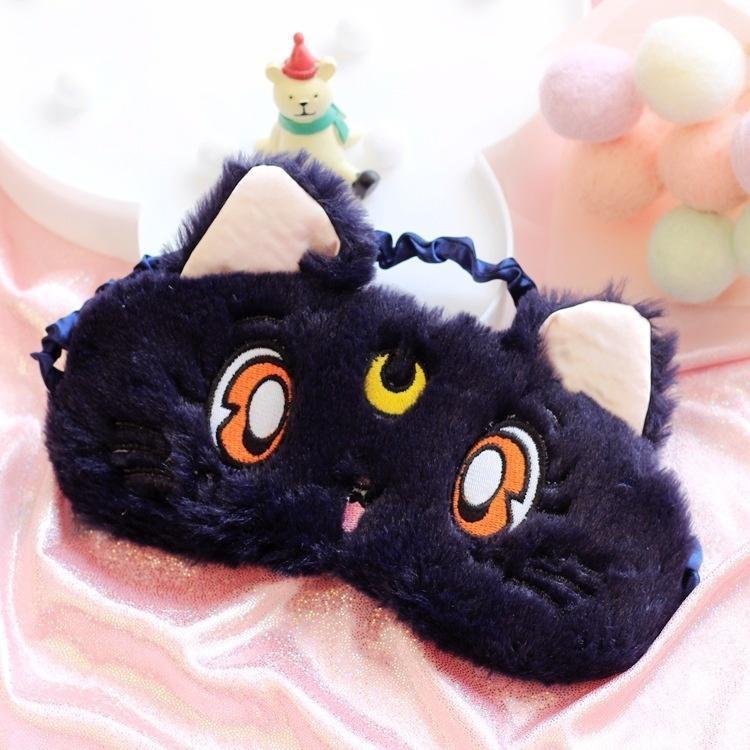 Lovely Eyeshade Sleeping Mask Travel Cartoon Anime Sailor Moon Blindfold Eye Cover