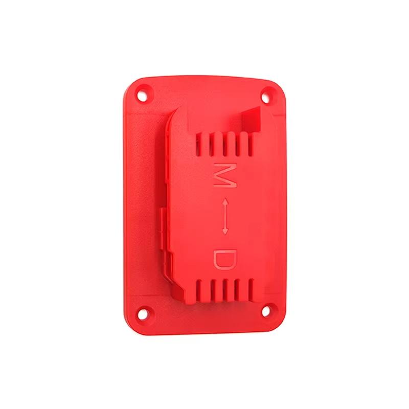 

Wall Tool Holder With Screws For Dewalt 14.4V/18V/20V For Milwaukee 18V Battery Power Tool Tool Fixing Bracket червоний