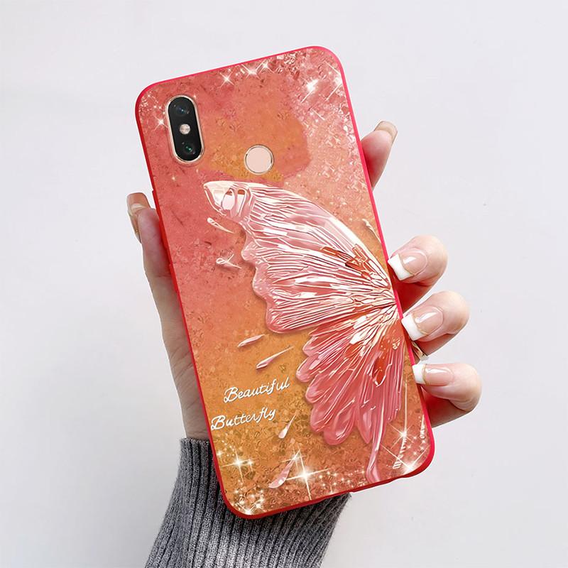 For Xiaomi Mi Max 3 Case Cute Popular Butterfly Astronaut TPU Silicone Protector Phone Cases For Xiaomi Max 3 Mi Max3 Soft Cover