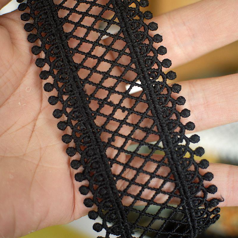 Water-Soluble Lace Trim Edge for DIY Clothing Accessories