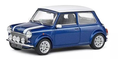 SOLID O 1/43 Mini Cooper Sport 1997 (Blue) Finished Product S4316602