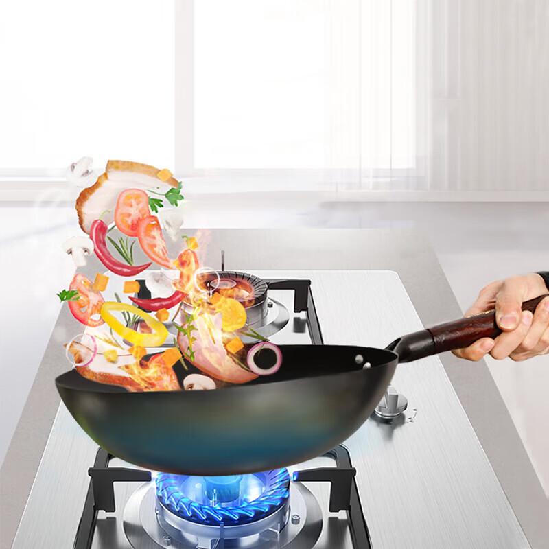 Shangheng Traditional Non-stick Cast Iron Wok