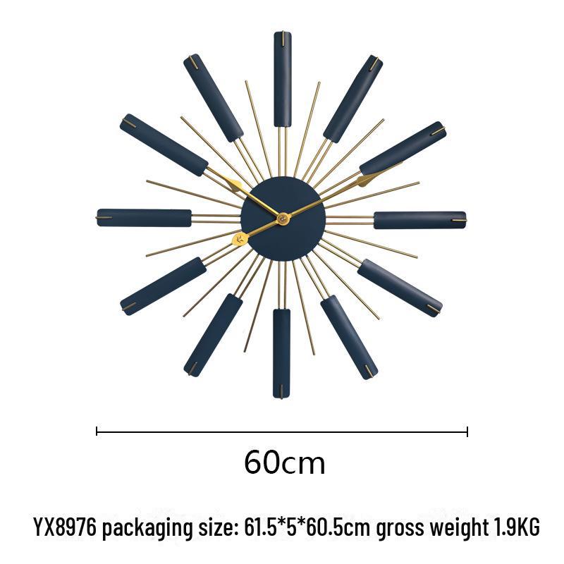 

Европейские роскошные железные настенные часы для гостиной или патио