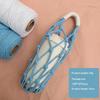 Porta Borraccia in Macramè Fatto a Mano Rete Multicolore in Corda di Cotone Borsa a Rete Portatile Porta Tazza Borraccia Riutilizzabile per Acqua Borsa Tote