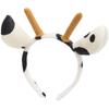Niedliches Cartoon Plüsch Kuh Ohren Stirnband mit Glocken Schleife Lolita Haarreif Kawaii Tier Party Cosplay Kopfschmuck