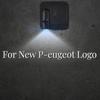 1/2PCS RCZ R GT Car Door Welcome Lights Laser Projector Logo Wireless N Sensing For Peugeot 107 108 308 306 307 5008 2008 3008