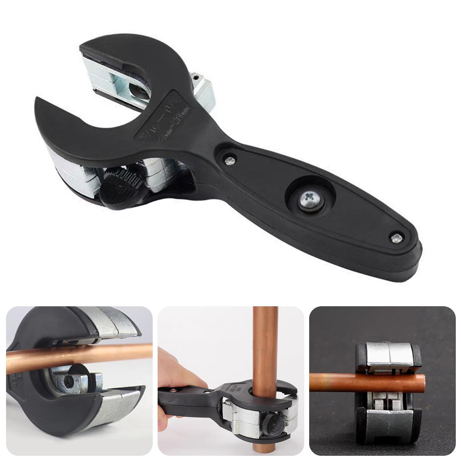 Ratcheting Tubing Cutter 6-23mm Pipe Cutter Stainless Steel Copper Aluminium Ratchet Scissors Hose Cutting Hand Tools rosso