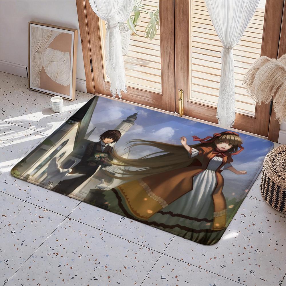 Anime G Gosick Floor Mat Eco  Flannel Doormat Non Slip Odorless Indoor Floor Rug Soft Short Plush Home Mat