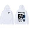 Michael Jackson Re del Pop Felpe con Cappuccio Tour Mondiale Uomo Donna Moda Felpa con Cappuccio Oversize Classica
