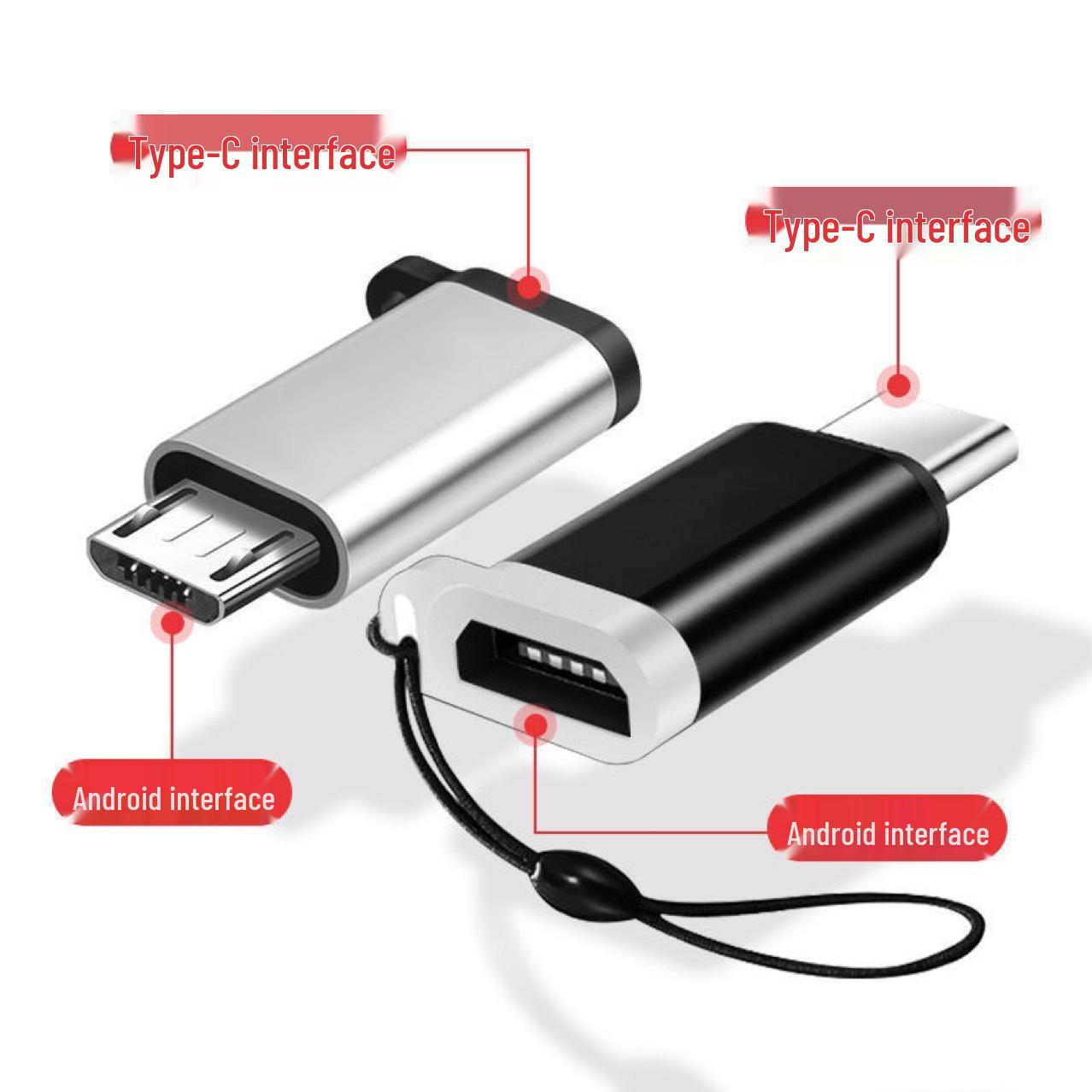 

USB-C to Micro USB Adapter for Huawei Cable Charging Conversion
