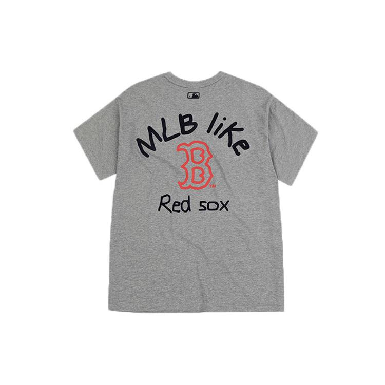 MLB T Shirt Unisex Heather Gray 31TSSJ931-43M XL
