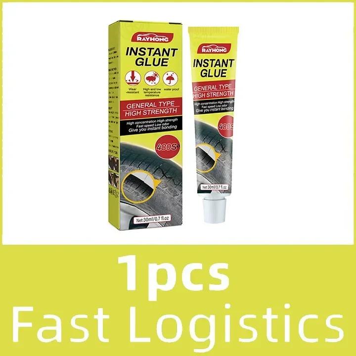 Tire Repair Black Glue Liquid Strong Rubber Wear-resistant Non-corrosive Adhesive Instant Bond Leather YQ19