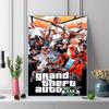 GTA6 100% Round Full Drill 5D DIY Diamond Painting Embroidery Cross Stitch Rhinestone Décor