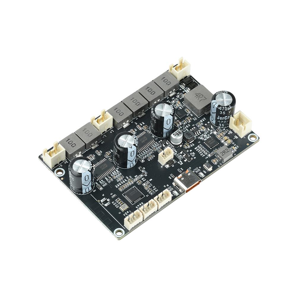 3S Battery Charging Boost Bluetooth Amplifier Module 2.1 Channel 43W Subwoofer Low Power TWS Auto Shutdown Type C Audio Amplifie