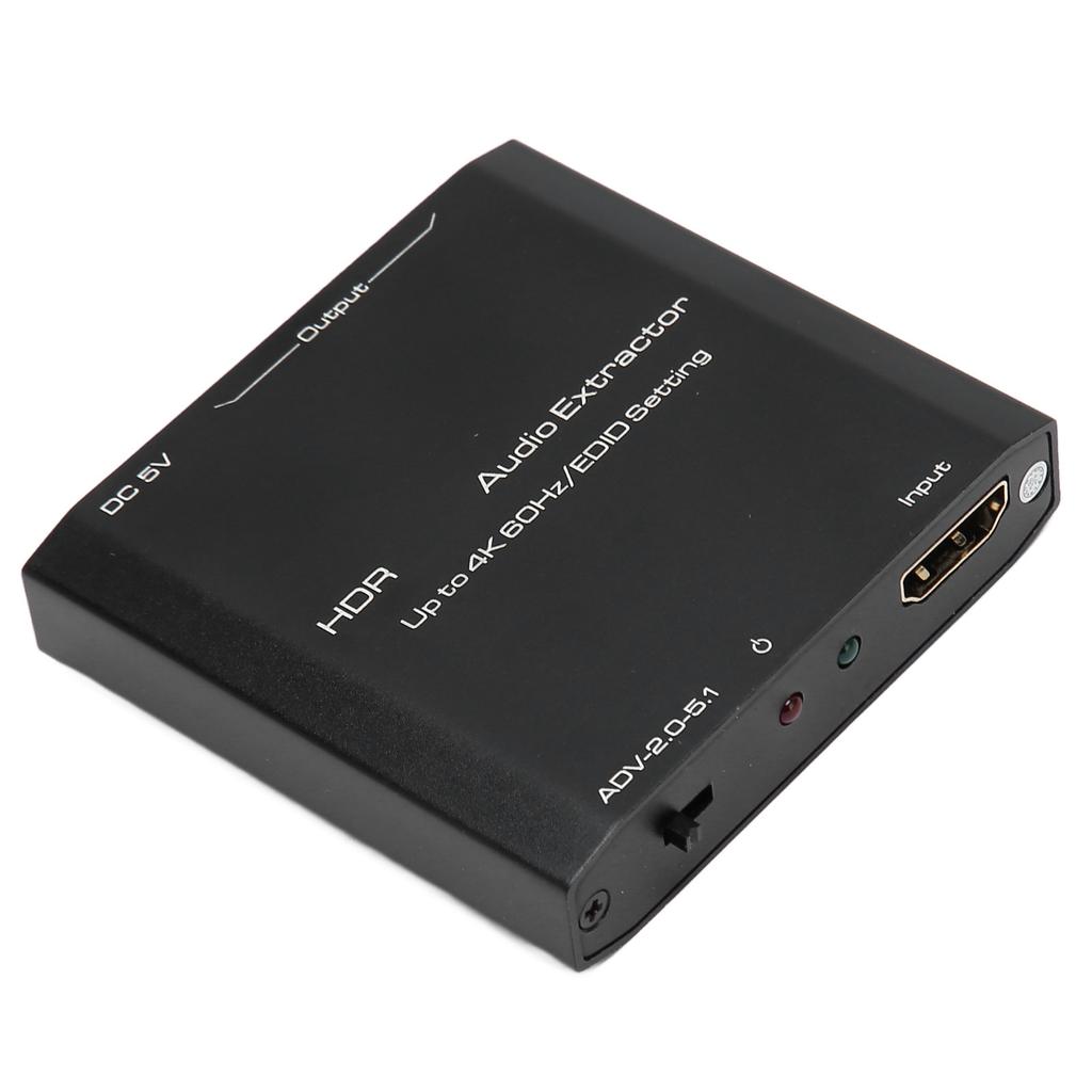 HDR HD Multimedia Interface Sound Extractor Support 4K 60Hz EDID Setting Converter for HDCP Digital