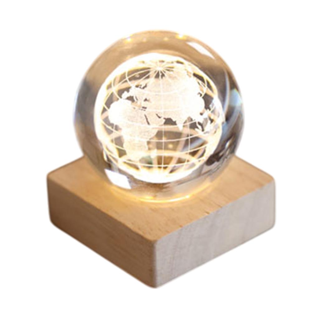 MidOcean Globe Glass Desk Lamp