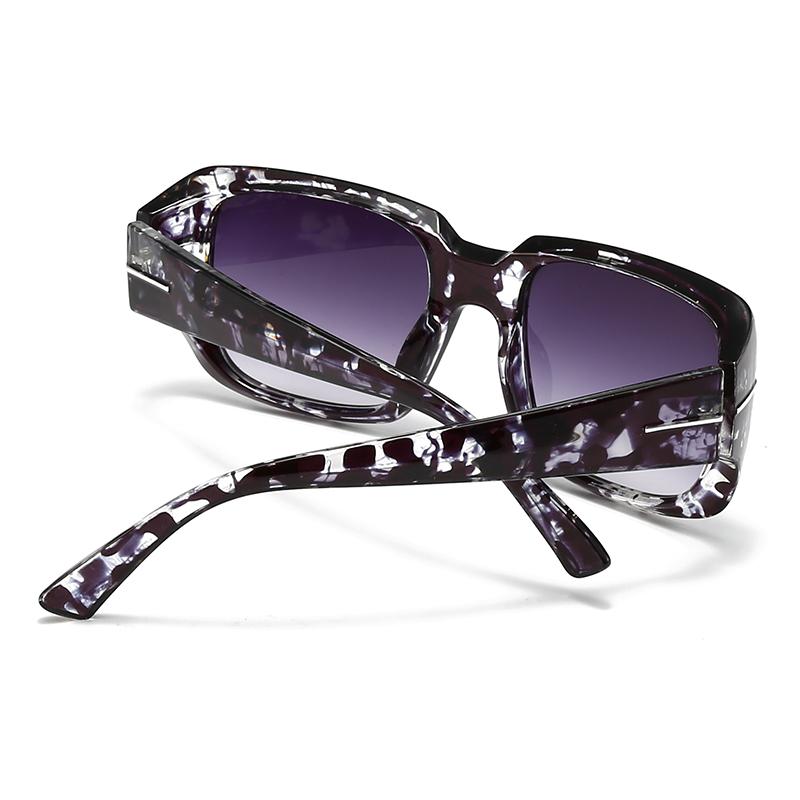 Foreign Trade Cross-Border Popular Modern Sunglasses European and American Street Photography Ins Popular Model Square Sunglasses