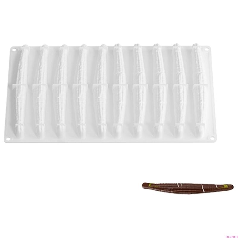Multipurpose 6 Slot Silicone Dessert Mould For Professional Quality Home Baking