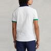 Polo Ralph Lauren SS22 Fitted Mesh Short Sleeve Polo Shirt Men tops White RL14819-100