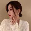 Elegant Butterfly Tassel Earrings with Full Diamond Design
