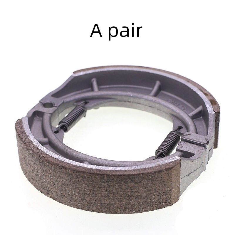 

Motorcycle Scooter Cg125 Ghost Fire Blessed GY6 Smart Grids Rear Brake Rubber Block Gs125 Prince Gn125 Drum Brake Leather CG125 brake pad [original skin]]