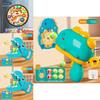 Dinosaur Shooting Target Toy With Launching Gun For Kids Indoor Play