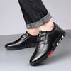 Fashion Casual Men Leather Shoes Spring Autumn Walking Breahtable Sneakers Man Luxury Brand Formal Footwear Lace-up Zapatos De Hombre