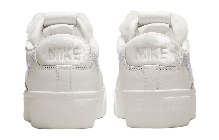 Nike Blazer Low Platform Faux Sherpa Fur Women's DO8993-100