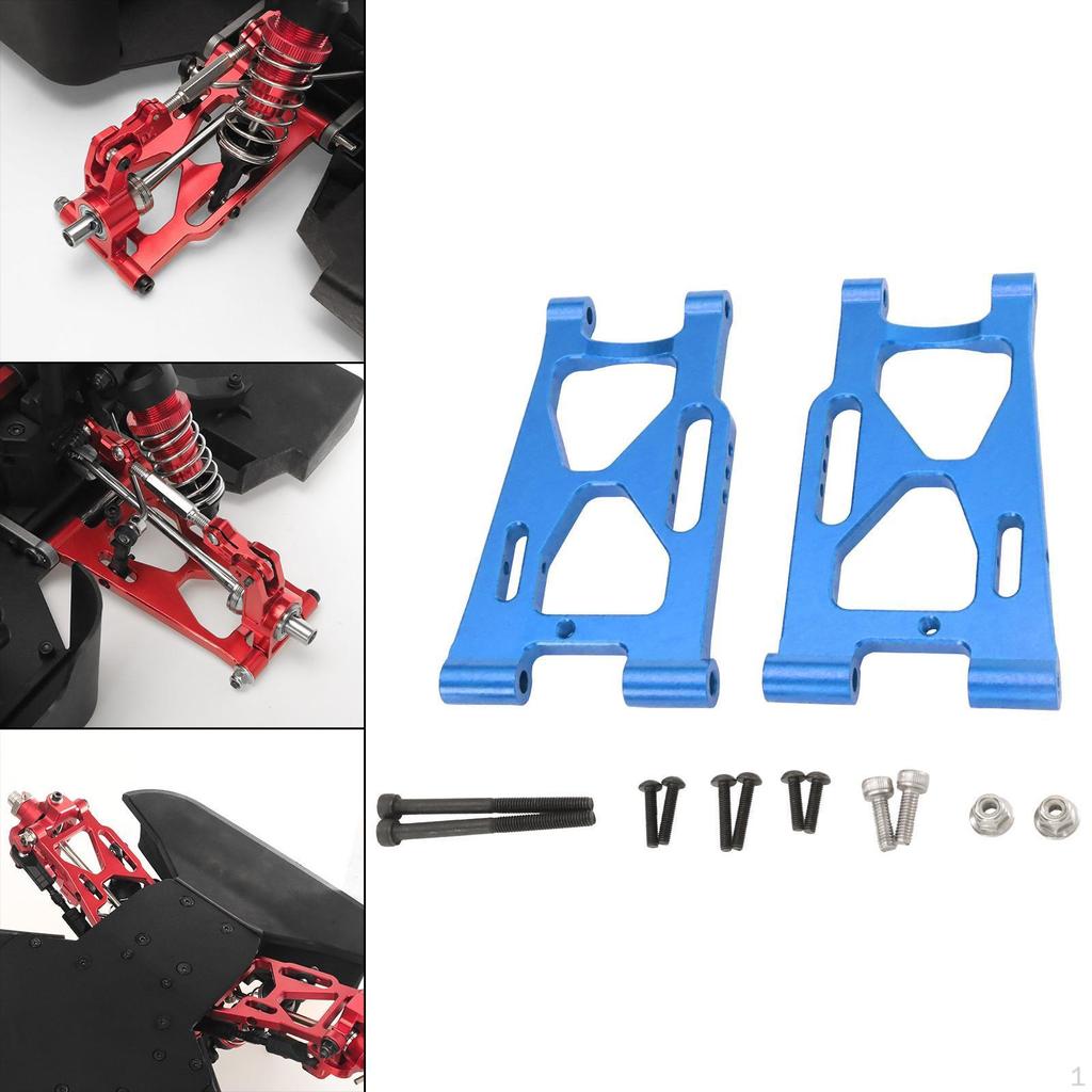 2 Pieces RC Car Rear Lower Swing Arm Replacement Part Sturdy Toys Hobby Accessories Upgrade for