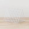 Desktop   Rack Rustproof Simple   Geometric Iron File Holder Decoration for   Study Living Room