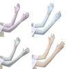 UV Protection Gloves, Full Finger Sun Protection Gloves, Cooling Arm Sleeves, Non-Slip Palm, Ultra Thin Summer Gloves for Women Driving Cycling Hiking