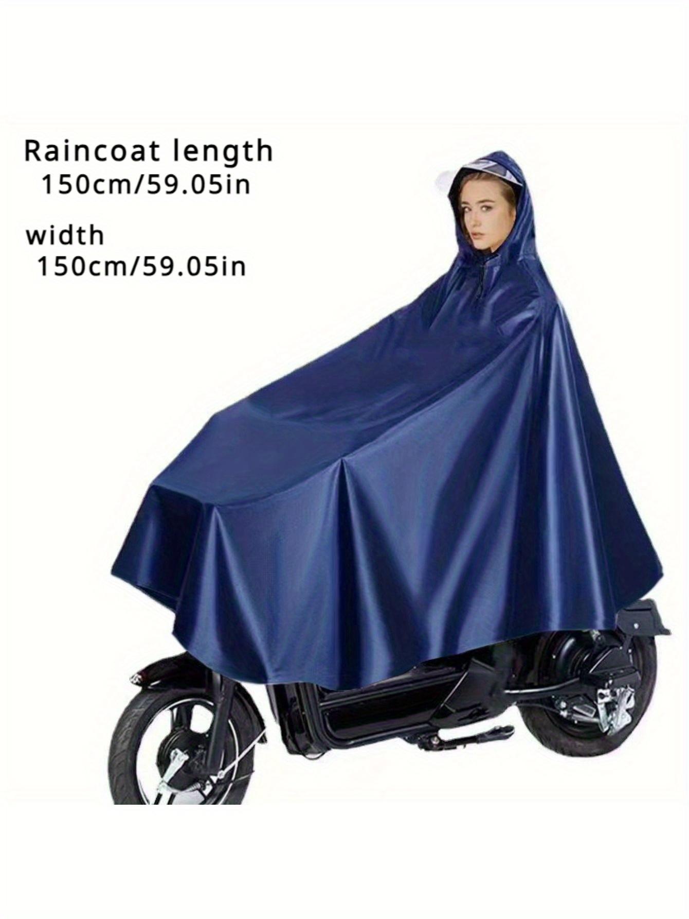 bnsggl Poncho antipioggia con cappuccio per adulti con tasca impermeabile leggero unisex per escursionismo campeggio attività all'aperto