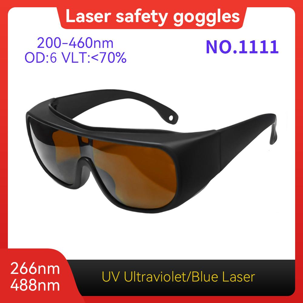Lāzera aizsargbrilles 10600nm OD6 UV400 532nm