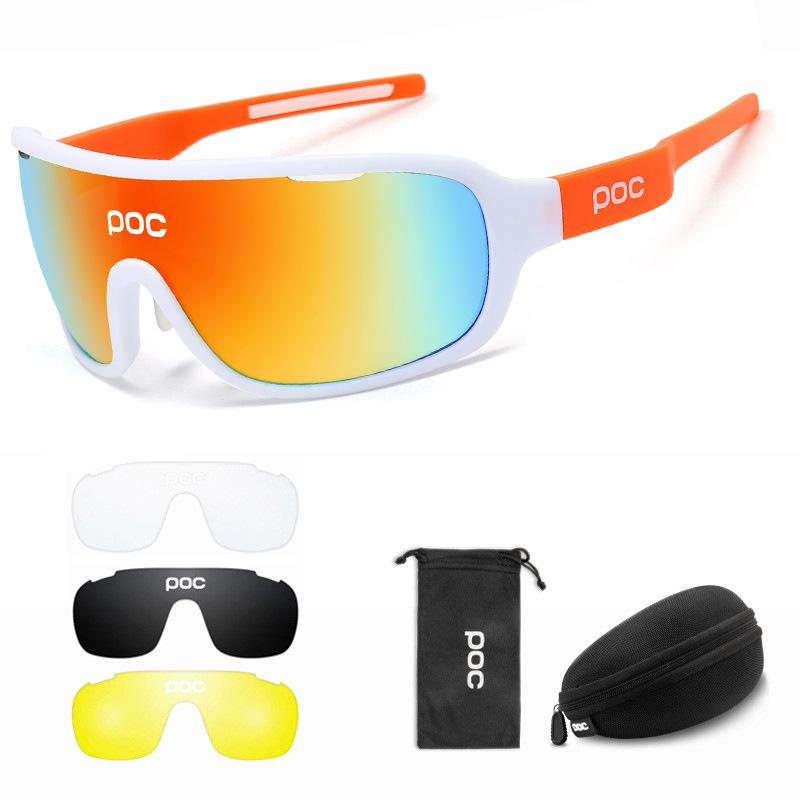 POC DO BLADE 4-Linsen-Set Vollrahmen-Radsportbrille Sport Outdoor Fahrradbrille Radfahren