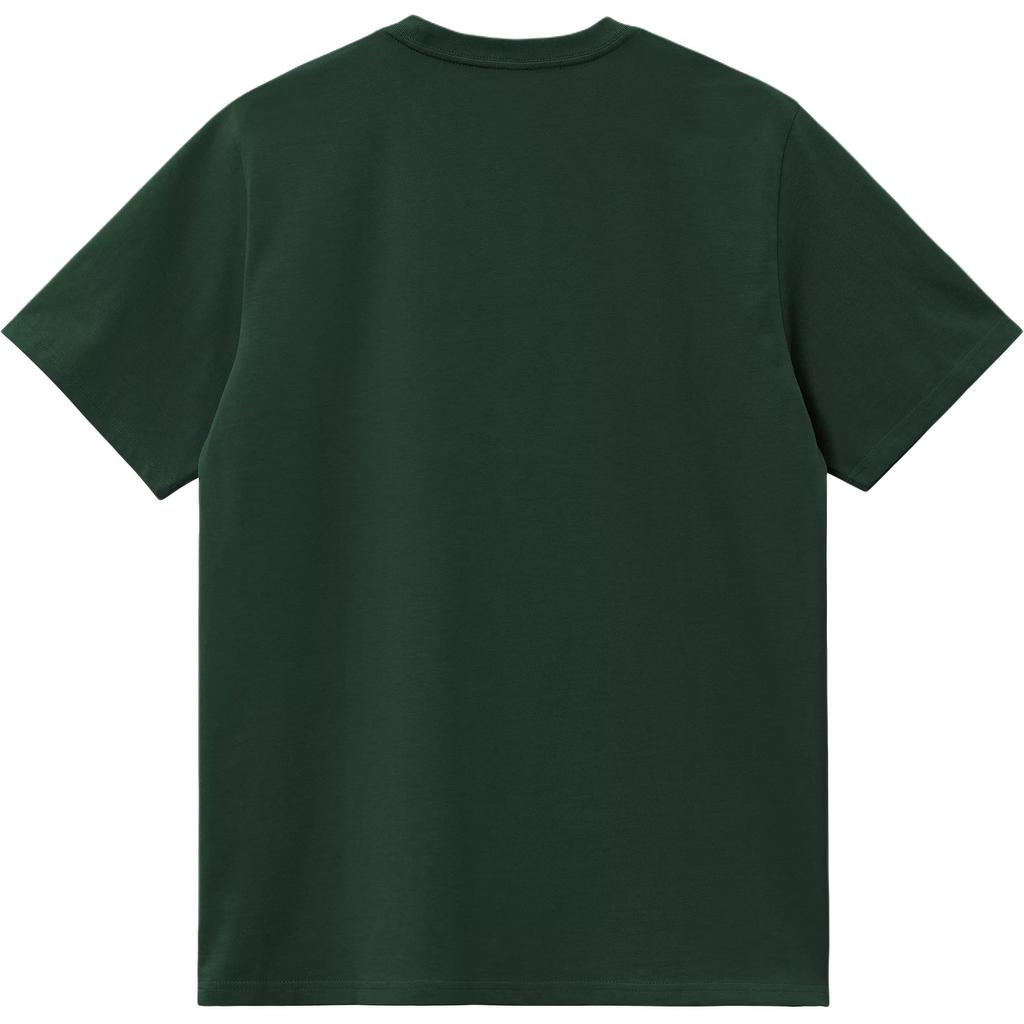 Carhartt WIP American Script Solid Loose Fit Crew Neck Short Sleeve T-Shirt Men Tops I029956-CI-XX