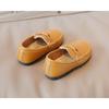 Korean Version of Casual Children's Bean Shoes Soft Soles Set Foot Baby Shoes Autumn New Boy Leather Shoes A Slip-on