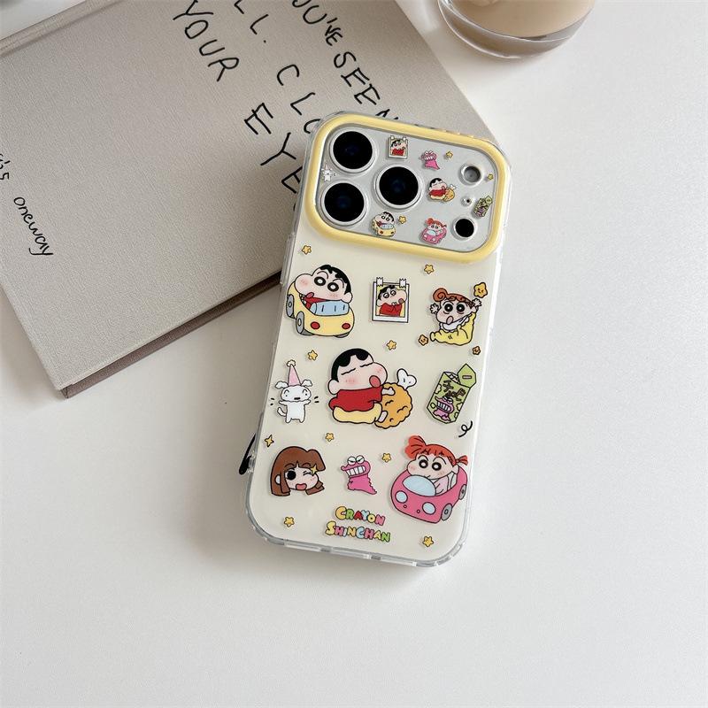 

Crayon Shin-chan Friends Phone Case for iPhone 17/16 Pro Max/15/14 iPhone 17