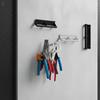 1Pcs Sturdy Plastic Construction Heavy-Duty Wall-Mounted Organizer With Space-Saving Design Easy Installation For Garage
