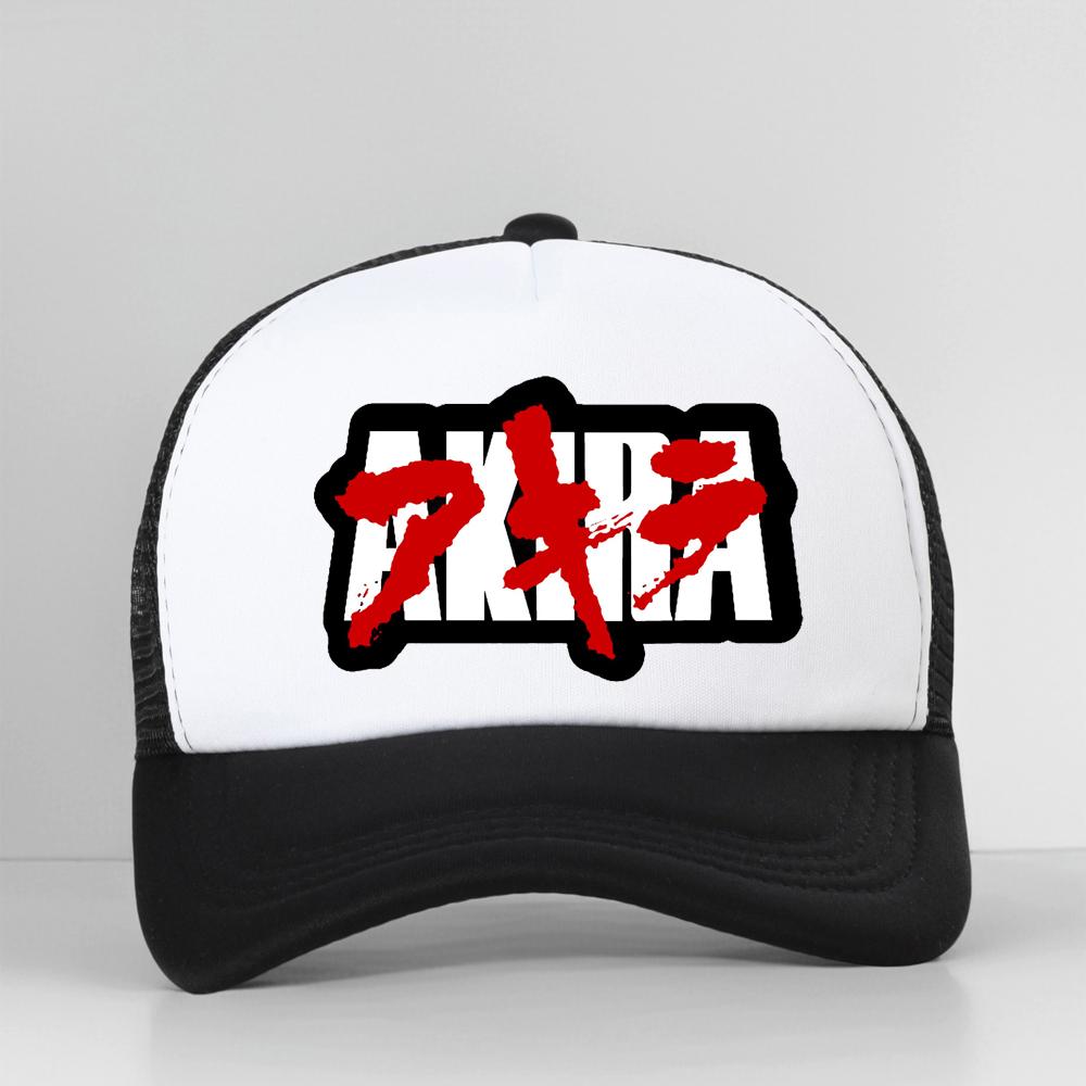 Bloody Akira Anime Baseball Cap Adjustable Dad Hat Summer Outdoor Mesh Breathable Snapback Casquette Hats