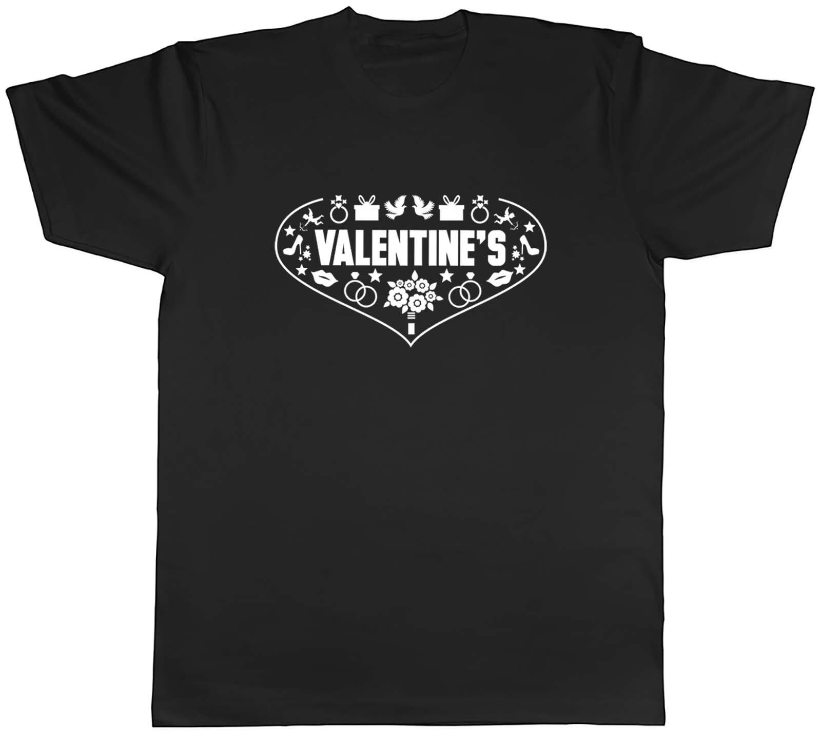 Love Valentine s Mens Unisex T-Shirt Tee S