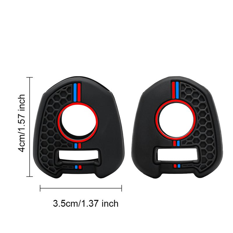 Precise Fit Motorbike Key Cover With Keychain, Honeycomb Shell For Honda CB650R CB500X CB500F CB1100 CB1000R CB125R CB300R