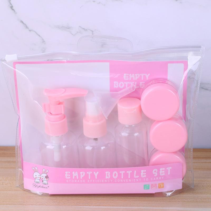 Travel Size Multi-piece Skincare Set Portable Containers Cosmetic Skincare Liquid Toiletries Bottle
